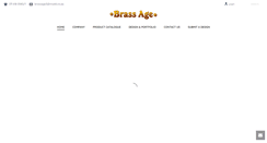 Desktop Screenshot of brassage.co.za